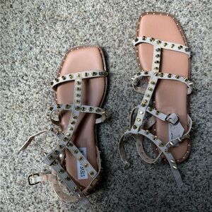 Steve Madden flat studded gladiator sandals